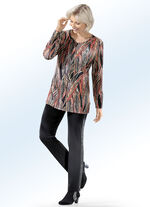 Hose mit Galon-Streifen SCHWARZ