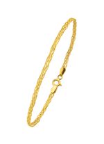 Geflochtenes Armband aus Gold 