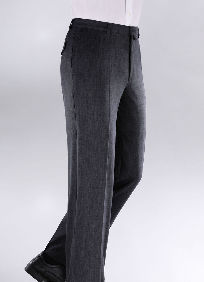 "Klaus Modelle"-Hose in 4 Farben ANTHRAZIT MELIERT