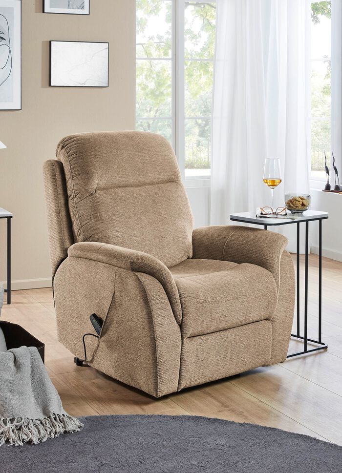 Komfortabler Massagesessel mit Aufstehhilfe 