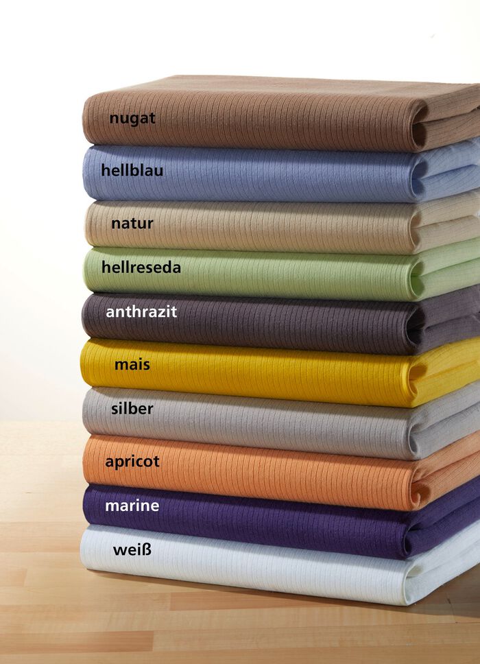 Spannbettt&uuml;cher mit Sanfor-Ausr&uuml;stung ANTHRAZIT