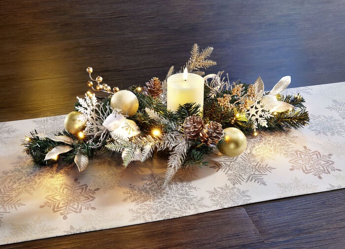 Beleuchteter Tischaufleger mit Timerfunktion 