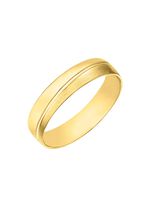 Edler Trauring gl&auml;nzend/mattiert 