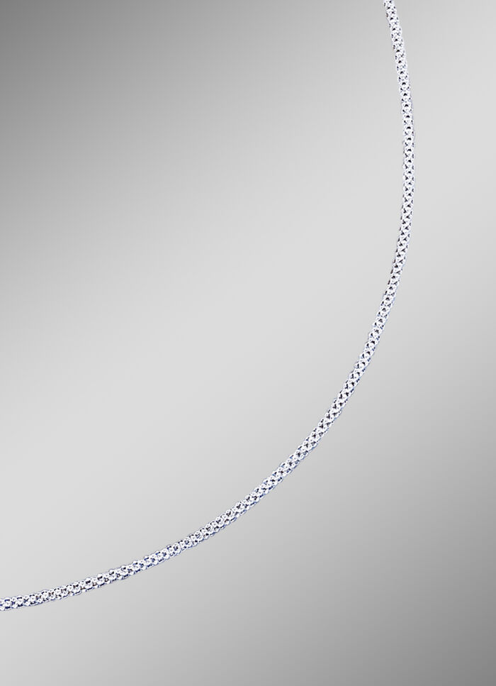 Himbeerkette aus Silber 