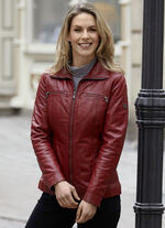 Lederkurzjacke von &bdquo;Caminari&ldquo; 