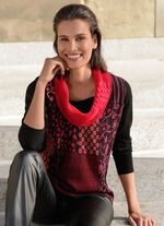 Pullover in Doppel-Optik 