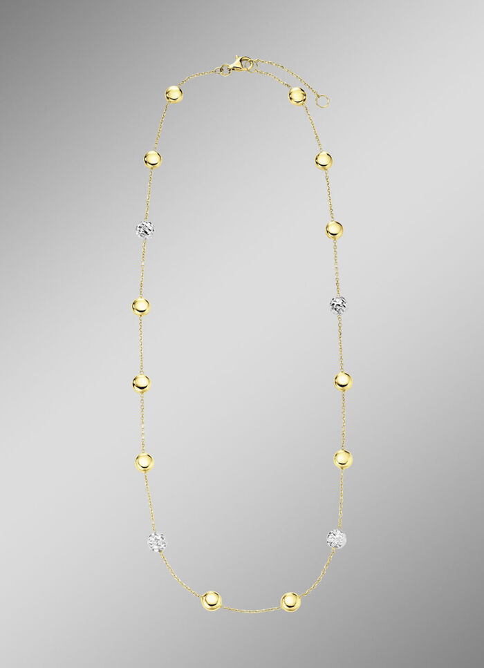 Wunderschöne Anker-Halskette in Bicolor 