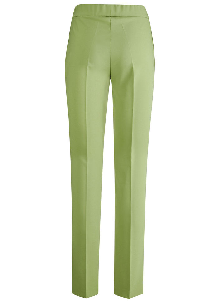 Hose mit schmaler Fu&szlig;weite HELLGR&Uuml;N