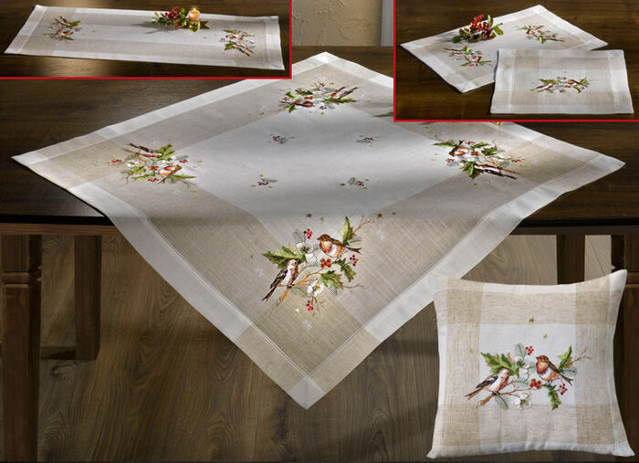 Tisch- und Raumdekoration, Kissenbezug mit Rei&szlig;verschluss 