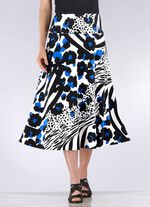 Rock mit figurg&uuml;nstiger, breiter Passe 