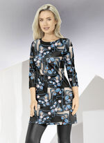 Tunika mit 3/4-langen &Auml;rmeln 