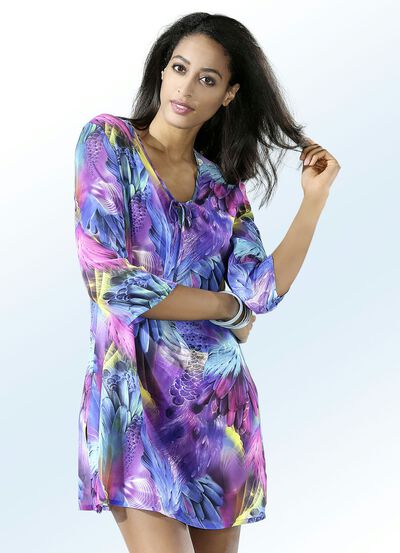 Comodo Tunika mit Bindebändchen 