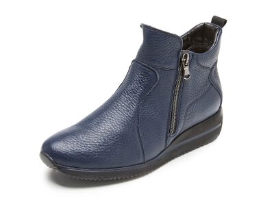 Waldl&auml;ufer, bequeme Damen-Stiefeletten, Weite H, aus Hirschleder 