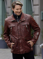 Lederkurzjacke von „Jilani“ 