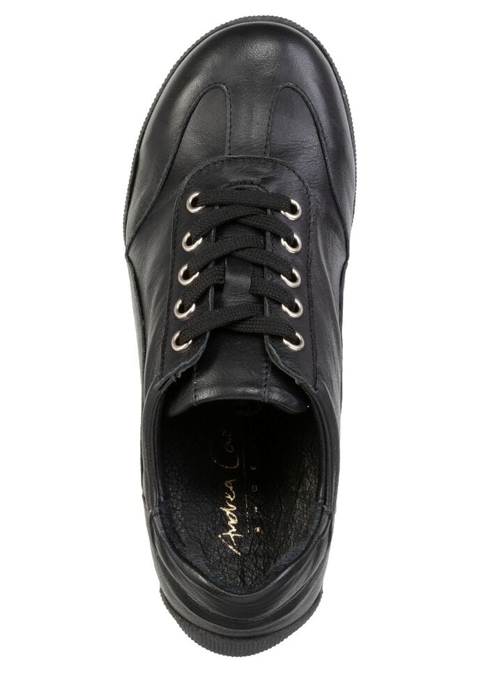 Andrea Conti, bequeme Damen-Sneaker, Weite G, mit herausnehmbarem Fu&szlig;bett 