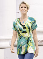 Shirt mit Faltenlegung 