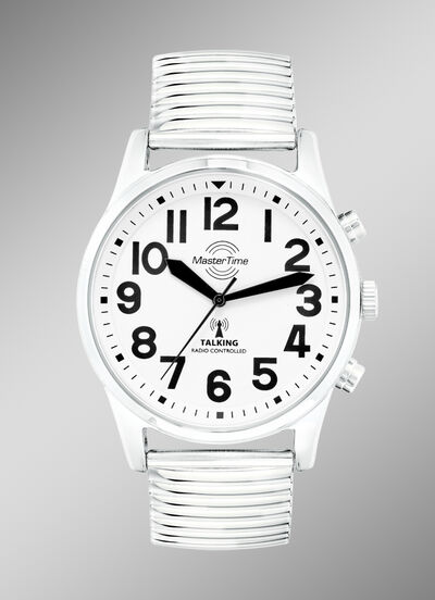 Master Time Funk-Herrenuhr mit sprechende Zeitansage 