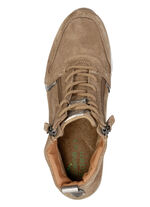 ELENA EDEN, gefütterte Damen-Boots, Winterschuhe, Weite G, mit herausnehmbarem Fußbett COGNAC