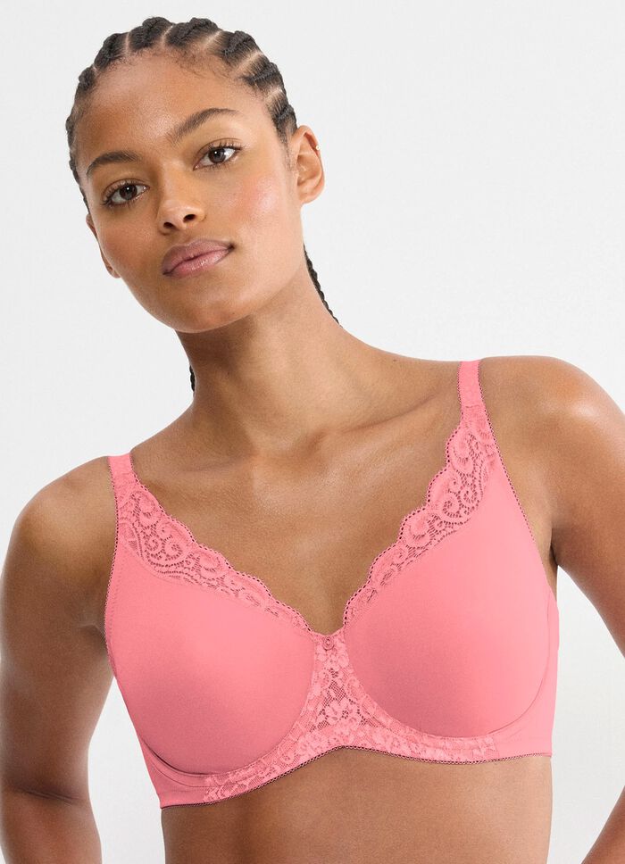 Triumph Amourette Minimzer-B&uuml;gel-BH mit Elastikspitze FLAMINGO