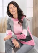 Pullover mit Intarsien 