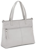 Laurina, Tasche, Damen, ein abnehmbarer, verstellbarer Umhängeriemen KIESEL