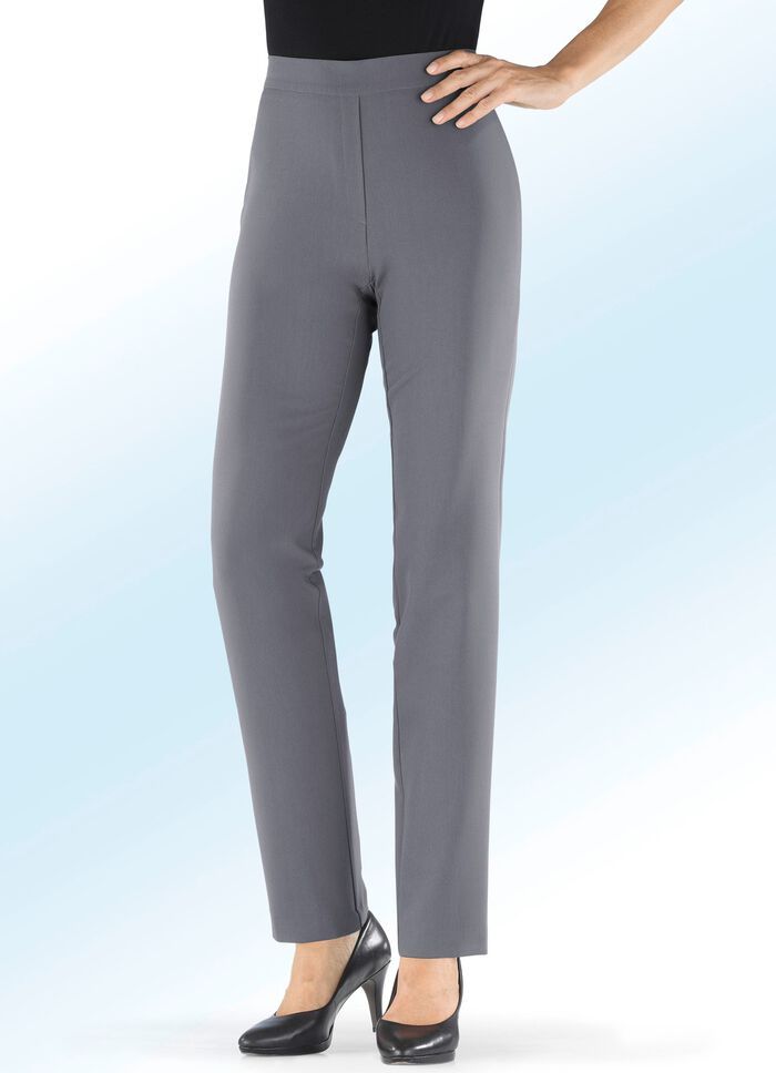 Hose mit r&uuml;ckw&auml;rtigem Dehnbund-Einsatz 