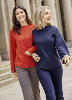 Pullover mit Stehbund 