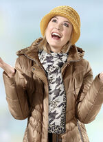 Schal mit Hahnentritt-Dessin 