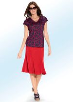 Shirt mit &uuml;berschnittener Schulterpartie 