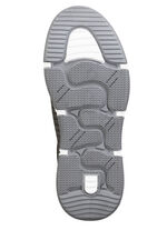 GINO GALANTE Schnürschuh aus luftig perforiertem Nubukleder GRAU