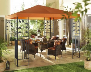 Pavillon mit Zubehör - Tag der Sonne