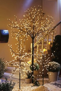 LED Bäume für ein Lichtermeer im Garten Lichtermeer