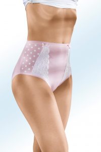 Taillenslip Baumwolle mit Spitze
