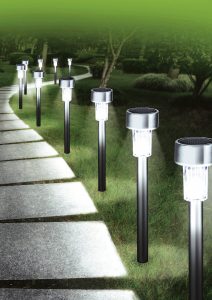 stimmungsvolle Solar-Steckleuchten, 10er-Set - Freiluftparadies
