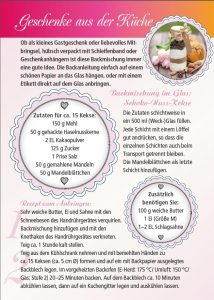 Backmischung im Glas: Schoko-Nuss-Kekse - Geschenkideen aus der Küche