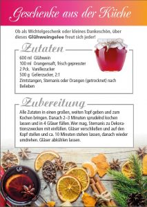 Glühweingelee - Geschenkideen aus der Küche 