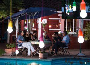 Außenbeleuchtung für Ihren Garten - WM-Party-Ideen