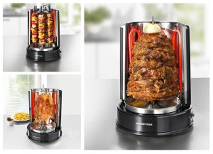 Multigrill – für Döner, Hähnchen, Gyros, Fleischspieße und vieles mehr - WM-Party-Ideen