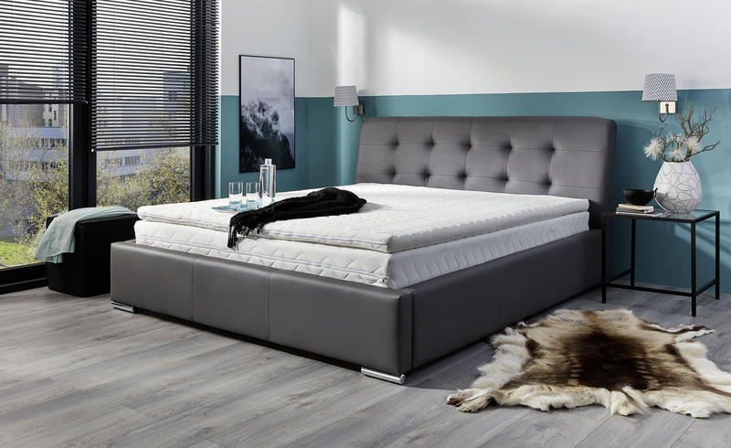 Boxspringbett mit Topper - Moderne Wohnideen