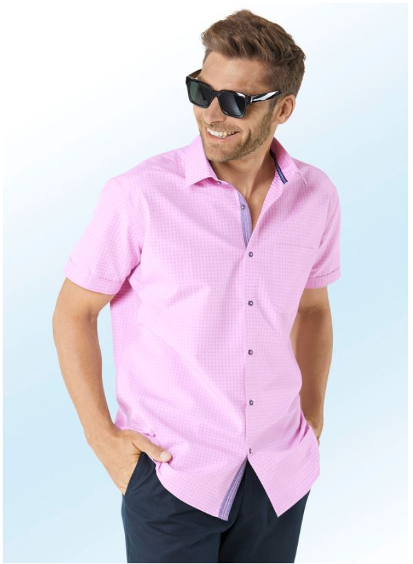 "Milano Italy"-Hemd in Rose