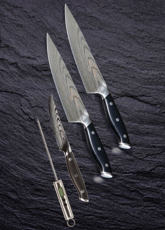 Hochwertige Messer aus erstklassigem Edelstahl
