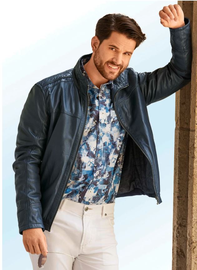 Blouson aus weichem Lamm-Nappaleder