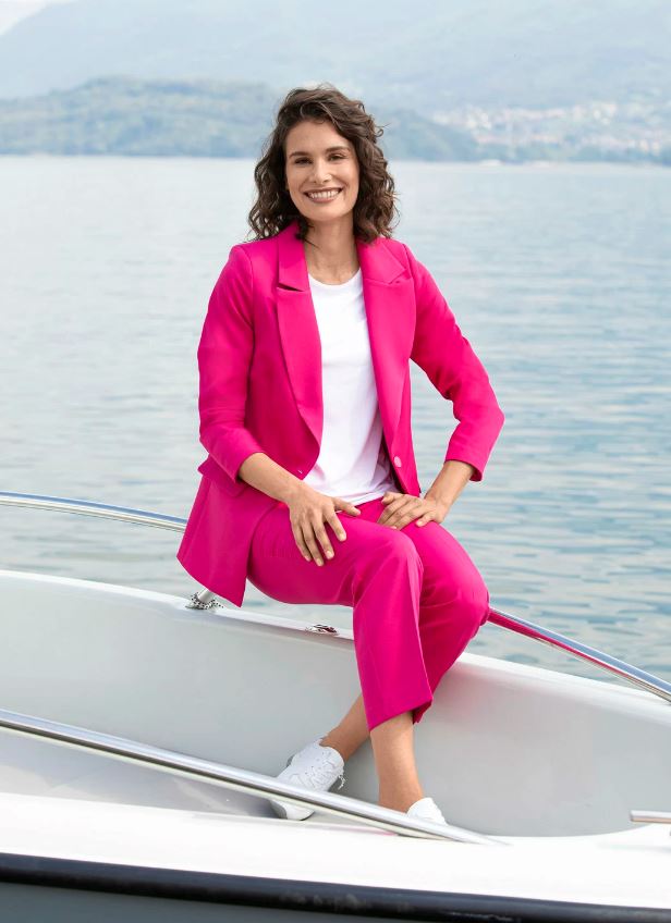 Blazer in Rosa