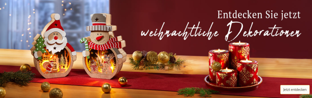 Weihnachtsartikel bei BADER