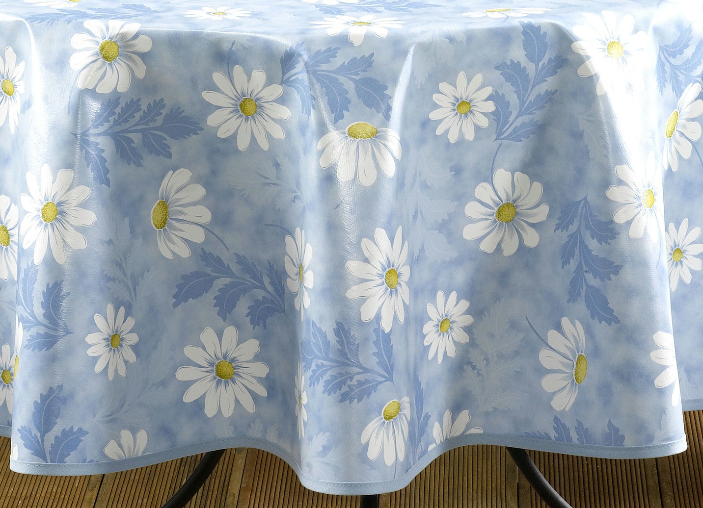 Muster:Bavaria Blau laro Wachstuch-Tischdecke Abwaschbar Garten-Tischdecke Wachstischdecke PVC Plastik-Tischdecken Eckig Meterware Wasserabweisend Abwischbar Größe:80-80 cm 