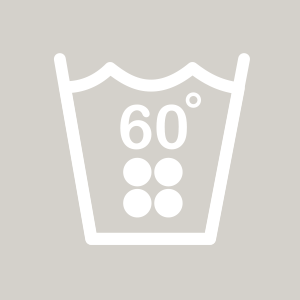 Waschhinweis 60 Grad Waschhinweis für Buntwäsche bei 60 Grad