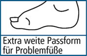 Logo_ExtraweitePassformProblemfuesseSKF224/92/B Logo_ExtraweitePassformProblemfuesseSKF224/92/B