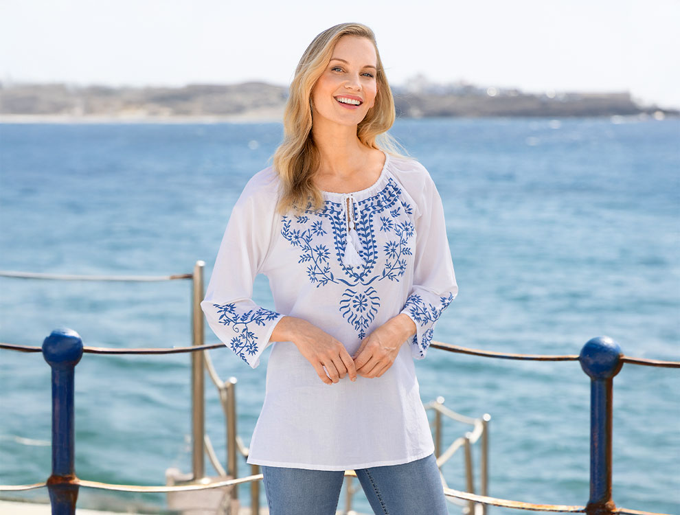 Elegante Blusen und Tuniken für jede Gelegenheit