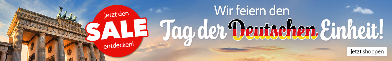 Wir feiern den Tag der deutschen Einheit!