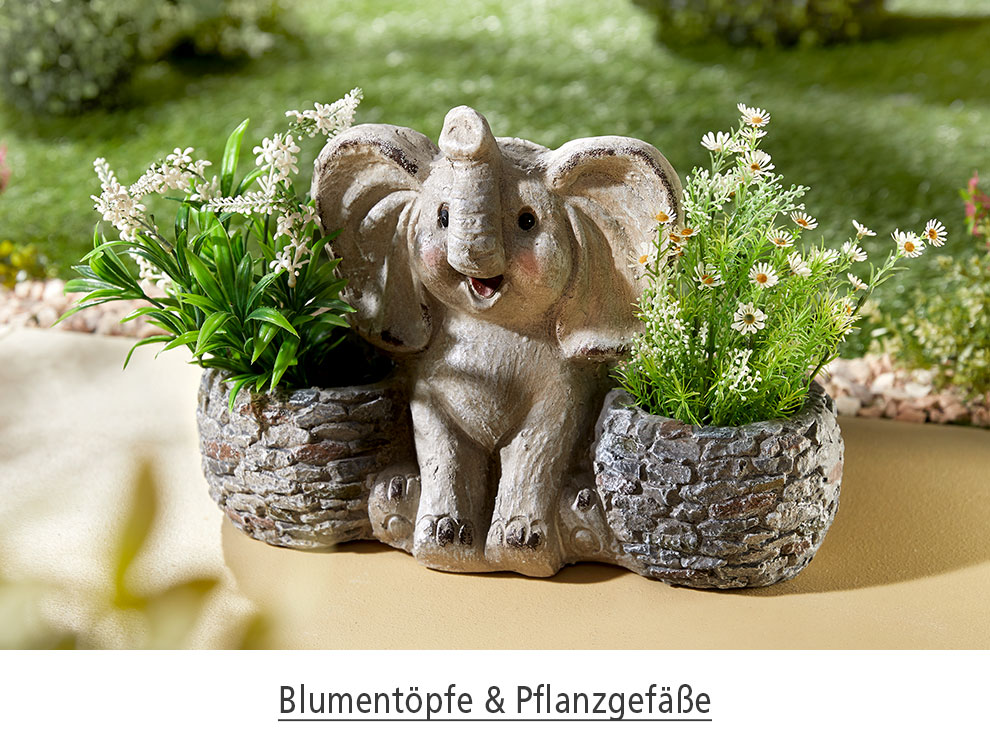 Wetterfeste Blumentöpfe für Balkon, Terrasse und Garten
